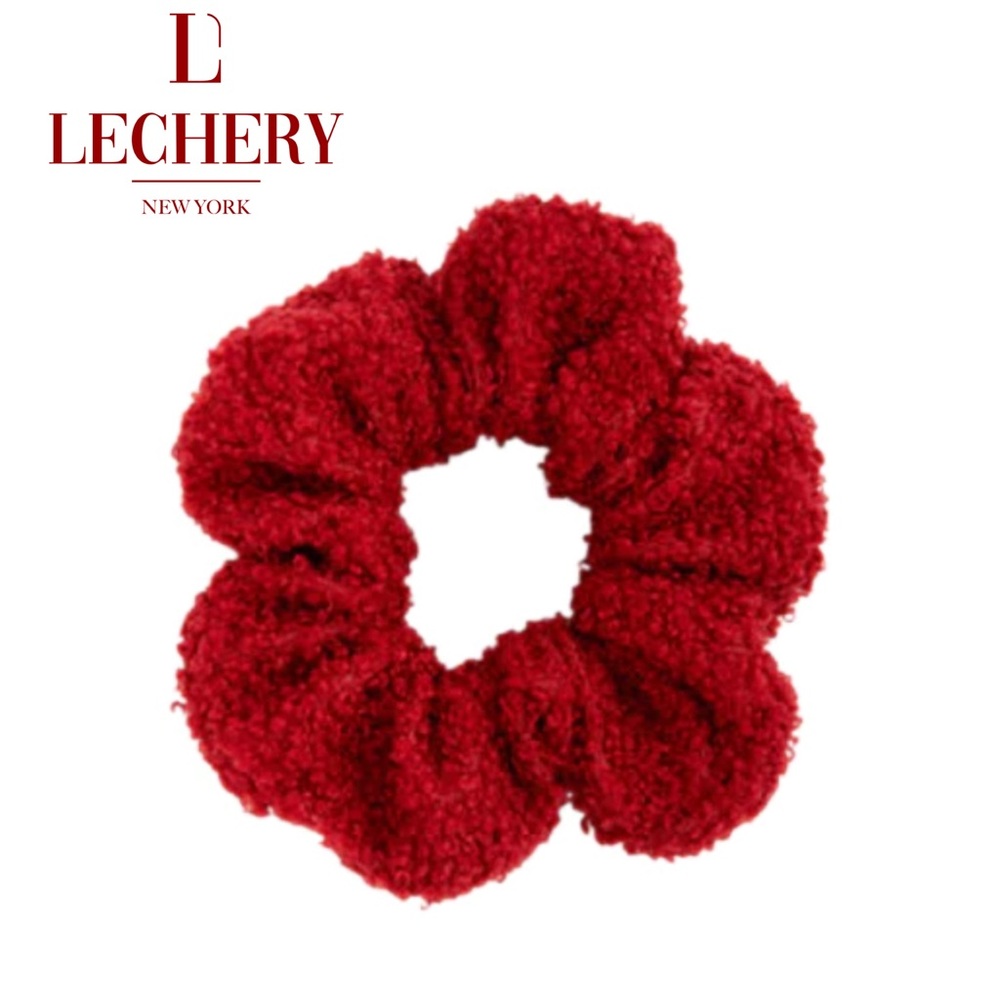 Lechery Sherpa Hair Scrunchie